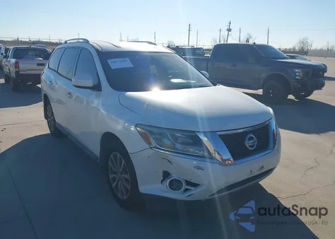 2015 Nissan Pathfinder Sv из США, поврежденный, VIN 5N1AR2MN6FC684146
